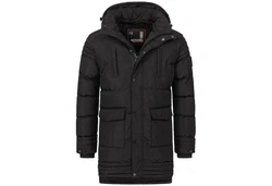Alessandro Salvarini Winterjacke ASVenico Schwarz/Grau/Dunkelgrau