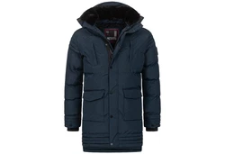 Alessandro Salvarini Winterjacke ASVenico Dunkelblau/Blau/Hellblau