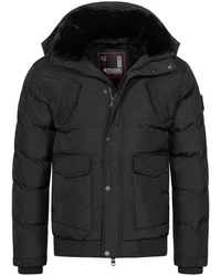 Alessandro Salvarini Winterjacke ASLeonio Schwarz/Grau/Dunkelgrau