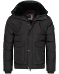 Alessandro Salvarini Winterjacke ASLeonio Schwarz/Grau/Dunkelgrau