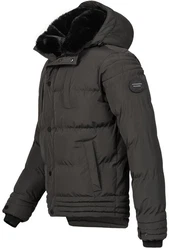 Alessandro Salvarini Winterjacke ASFabiano Dunkelgrau/Grau/Dunkelgrün