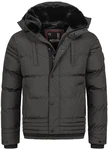 Alessandro Salvarini Winterjacke ASFabiano Dunkelgrau/Grau/Dunkelgrün