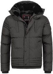 Alessandro Salvarini Winterjacke ASFabiano Dunkelgrau/Grau/Dunkelgrün