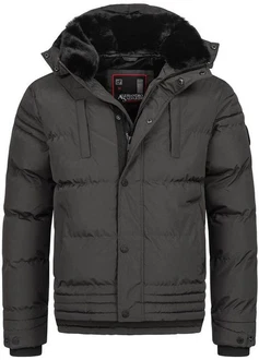 Alessandro Salvarini Winterjacke ASFabiano Dunkelgrau/Grau/Dunkelgrün