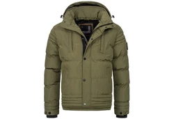 Alessandro Salvarini Winterjacke ASFabiano Dunkelgrün/Khaki