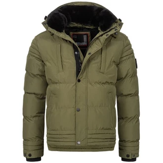 Alessandro Salvarini Winterjacke ASFabiano Dunkelgrün/Khaki