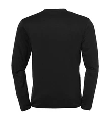 uhlsport Sweatshirt Essential Trainingstop langarm Schwarz/Dunkelrot