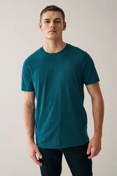 Next T-Shirt (6-tlg) Dunkelrot/Bordeaux/Dunkelblau/Dunkelgrün/Mischfarben/Schwarz