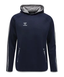 hummel Sweater Cima Hoody Dunkelblau/Blau