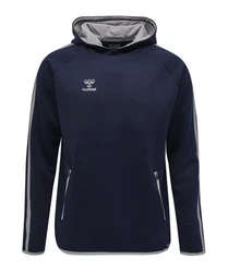 hummel Sweater Cima Hoody Dunkelblau/Blau