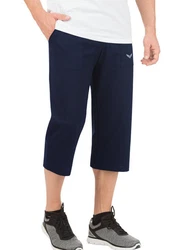 Trigema Jerseyhose 3/4 Freizeithose blau/navy