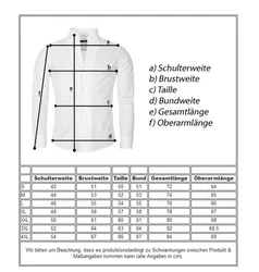 Carisma Langarmhemd 8455 Stehkragen 8455