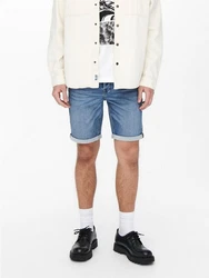 ONLY & SONS Jeansshorts ONSPLY 5189 blue denim