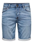 ONLY & SONS Jeansshorts ONSPLY 5189 blue denim