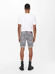 ONLY & SONS Jeansshorts Ply Life ONSPLY 5019 Grau