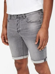 ONLY & SONS Jeansshorts Ply Life ONSPLY 5019 Grau