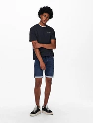 Only & Sons Jeans und Shorts 'Ply Life' blau/hellblau (8582/5017/5189)