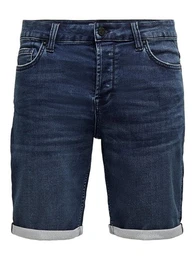 Jeansshorts Denim Capri Jeans Shorts 3/4 Bermuda Pants ONSPLY 5017 in Blau