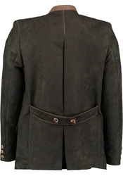 OS-Trachten Trachtenjanker Wumgake Trachtensakko Dunkelgrün/Khaki/Grau/Braun
