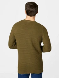 LINDBERGH Langarmshirt Dunkelgrün/Khaki