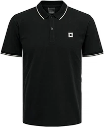 ONLY & SONS T-Shirt Fletcher Schwarz/Dunkelgrau