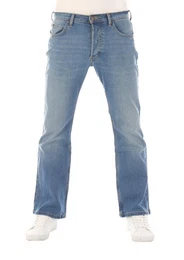 Bootcut-Jeans Herren Jeanshose Denver Boot Cut Denim Hose mit Stretch