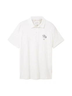 TOM TAILOR Poloshirt SLUB TOM TAILOR Poloshirt SLUB
