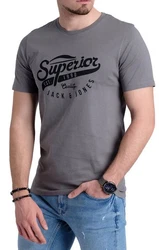 Jack & Jones Print-Shirt (5er-Pack) T-Shirts mit Aufdruck Blau/Dunkelblau/Grau
