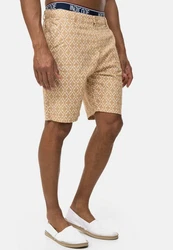 Indicode Chinoshorts Apostolis Beige/Khaki/Gelb