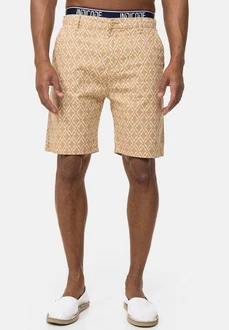 Indicode Chinoshorts Apostolis Beige/Khaki/Gelb