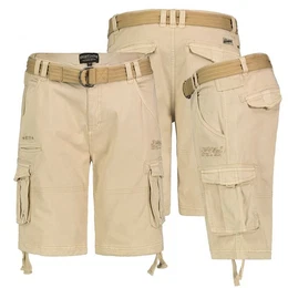 Cargoshorts Herren Cargo Shorts kurze Hose Bermuda Knielang Short Sommer + Grtel