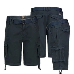 Cargoshorts Herren Cargo Shorts kurze Hose Bermuda Knielang Short Sommer + Grtel