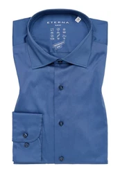 Eterna Businesshemd PERFORMANCE SHIRT Slim Fit Dunkelblau/Hellblau/Blau/Pastell