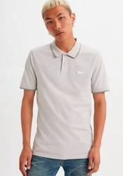Levi's Poloshirt LE SLIM HOUSEMARK POLO Grau/Beige