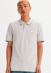 Levi's Poloshirt LE SLIM HOUSEMARK POLO Grau/Beige