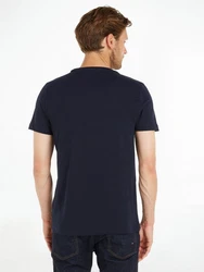 Tommy Hilfiger T-Shirt TOMMY FLAG HILFIGER TEE Dunkelblau