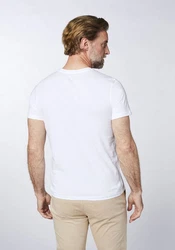 COLORADO DENIM T-Shirt Doppelpack mit Rundhalsausschnitt Weiß/Dunkelblau/Schwarz