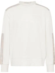 CARLO COLUCCI Sweatshirt Dapunt Weiß/Creme/Schwarz/Khaki/Beige