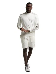 CARLO COLUCCI Sweatshirt Dapunt Weiß/Creme/Schwarz/Khaki/Beige