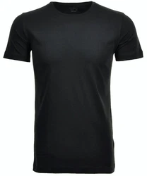 RAGMAN T-Shirt Body Fit Schwarz/Dunkelgrau