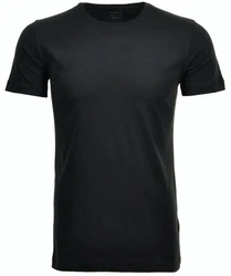 RAGMAN T-Shirt Body Fit Schwarz/Dunkelgrau