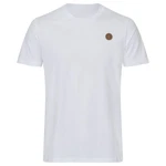 Gradnetz T-Shirt Basic Unisex Weiß/Creme/Rot