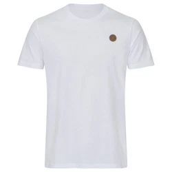 Gradnetz T-Shirt Basic Unisex Weiß/Creme/Rot