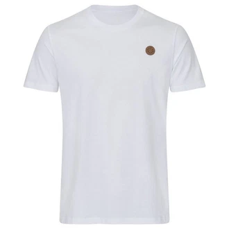 Gradnetz T-Shirt Basic Unisex Weiß/Creme/Rot Gradnetz T-Shirt Basic Unisex Weiß/Creme/Rot