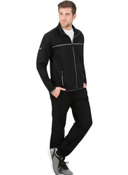 Trigema Sweater Atmungsaktiver Sport- und Freizeitanzug schwarz