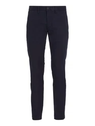 Tommy Hilfiger Hose Chino Bleecker 1985 PIMA CO Dunkelblau