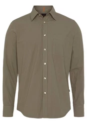 BOSS ORANGE Langarmhemd Relegant_6 Khaki/Dunkelgrün/Braun/Grau