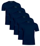 Cotton Prime T-Shirt O-Neck Tee Dunkelblau/Blau