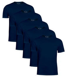 T-Shirt O-Neck - Tee (5-tlg) in trageangenehmer Baumwollqualitt