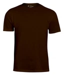 Cotton Prime T-Shirt O-Neck Dunkelbraun/Braun/Dunkelgrün